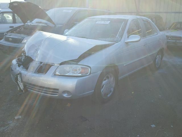 3N1CB51D35L584297 - 2005 NISSAN SENTRA 1.8 SILVER photo 2