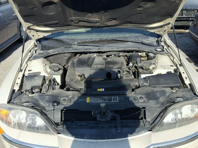 1LNHM87A2YY781679 - 2000 LINCOLN LS CREAM photo 7