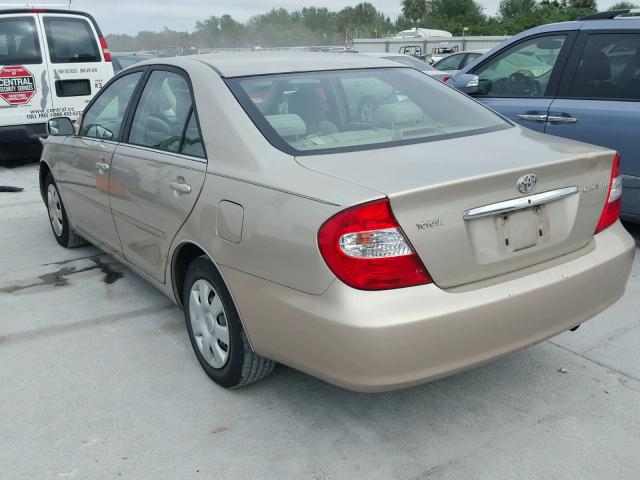 4T1BE32KX4U320494 - 2004 TOYOTA CAMRY LE TAN photo 3