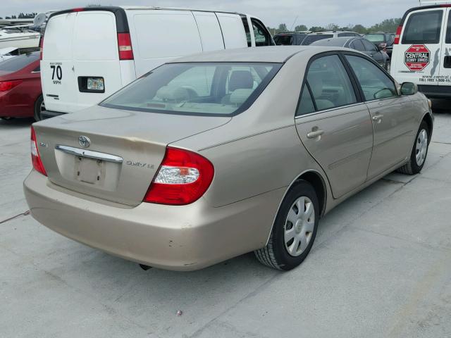 4T1BE32KX4U320494 - 2004 TOYOTA CAMRY LE 棕色 照片 4