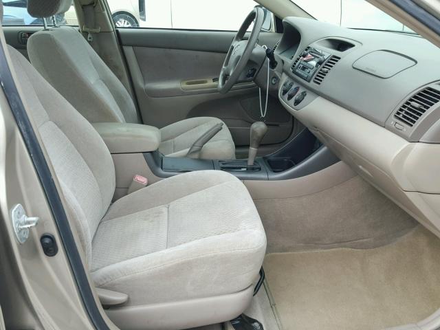 4T1BE32KX4U320494 - 2004 TOYOTA CAMRY LE 棕色 照片 5