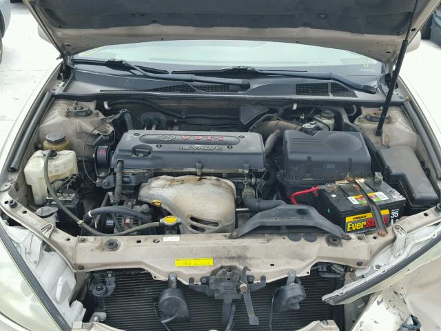 4T1BE32KX4U320494 - 2004 TOYOTA CAMRY LE 棕色 照片 7