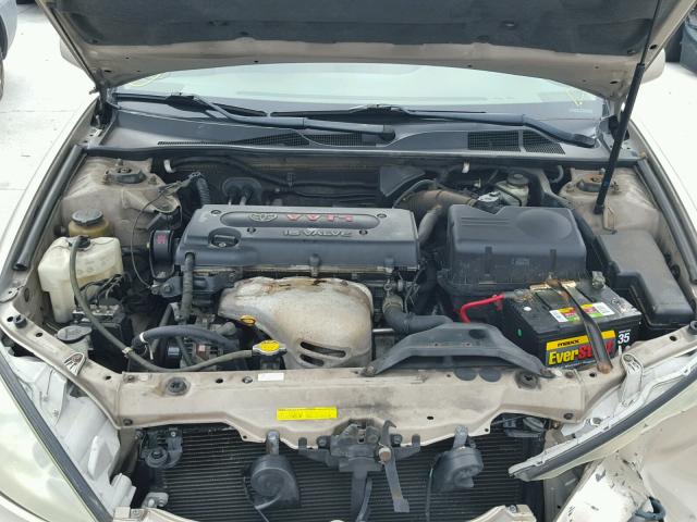 4T1BE32KX4U320494 - 2004 TOYOTA CAMRY LE TAN photo 7