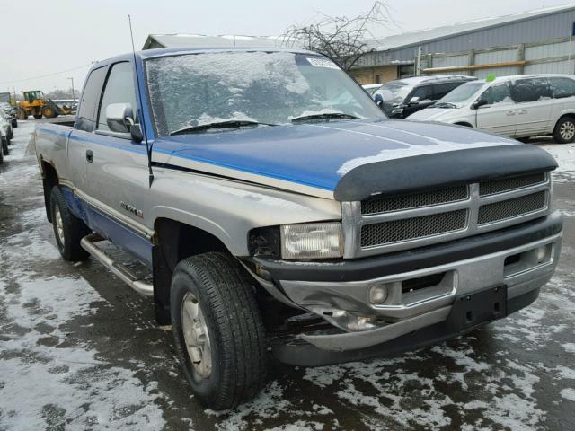 1B7HF13ZXVJ619479 - 1997 DODGE RAM 1500 BLUE photo 1