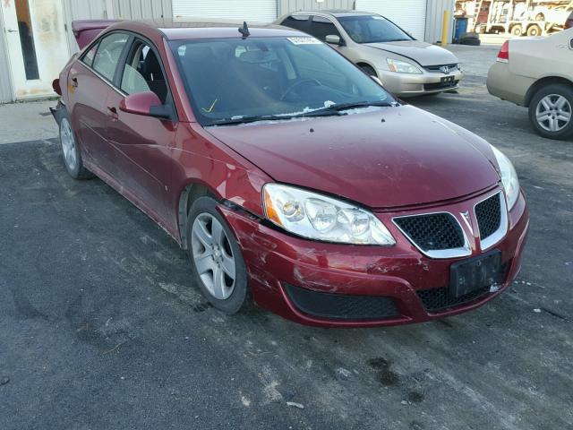 1G2ZA5E05A4105979 - 2010 PONTIAC G6 MAROON photo 1