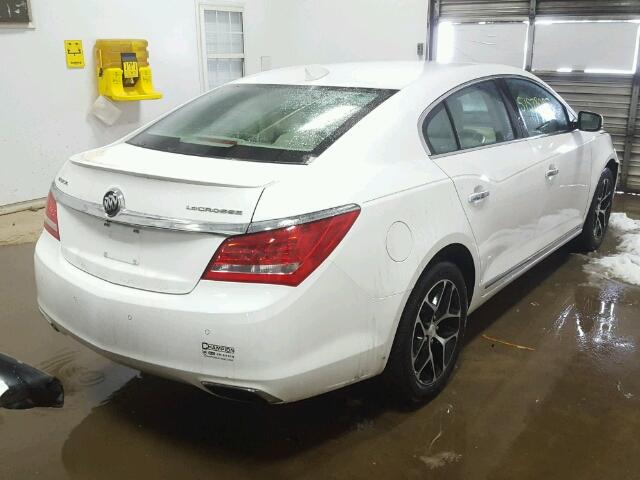 1G4G45G35GF176349 - 2016 BUICK LACROSSE S WHITE photo 4