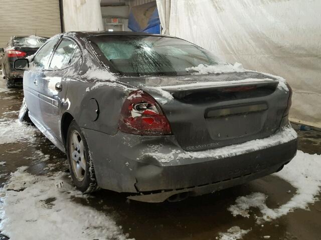 2G2WP542541242568 - 2004 PONTIAC GRAND PRIX GRAY photo 3