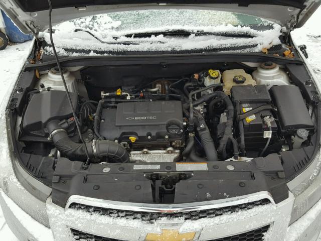 1G1PF5SC8C7345850 - 2012 CHEVROLET CRUZE LT SILVER photo 7