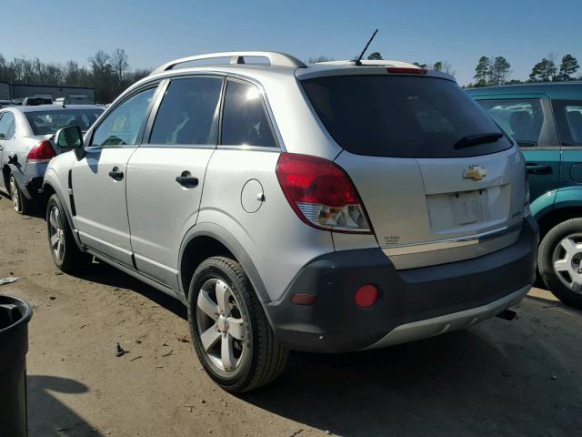 3GNAL2EK8CS558443 - 2012 CHEVROLET CAPTIVA SP SILVER photo 3