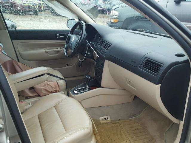 3VWSE69MX4M084685 - 2004 VOLKSWAGEN JETTA GLS TAN photo 5