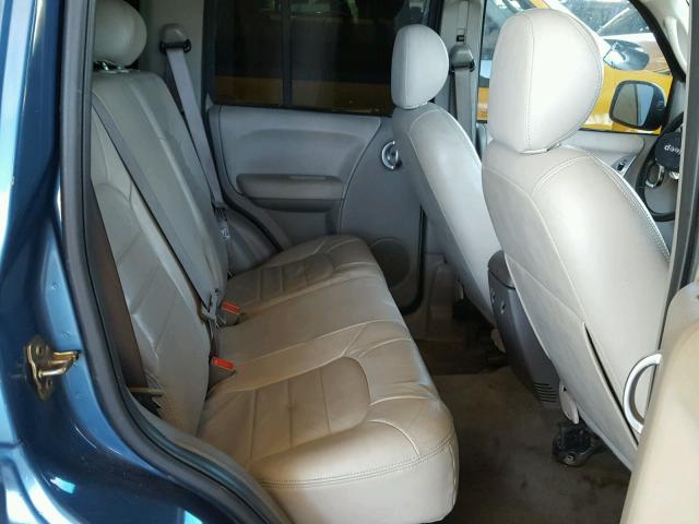 1J4GK58K14W225634 - 2004 JEEP LIBERTY LI BLUE photo 6