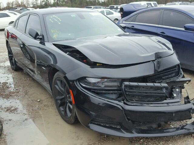 2C3CDXCT0FH827229 - 2015 DODGE CHARGER R/ BLACK photo 1