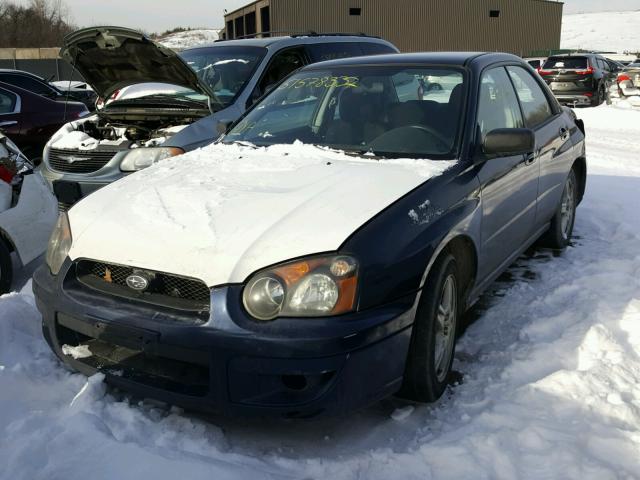 JF1GD67585G514741 - 2005 SUBARU IMPREZA RS BLUE photo 2