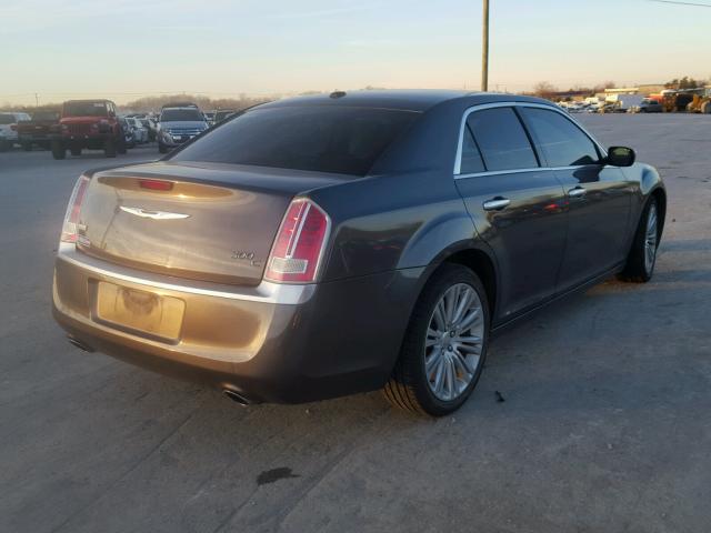 2C3CCADG2DH703624 - 2013 CHRYSLER 300C VARVA GRAY photo 4