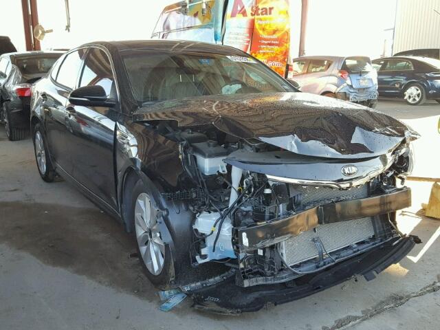 5XXGU4L31GG098464 - 2016 KIA OPTIMA EX BLACK photo 1