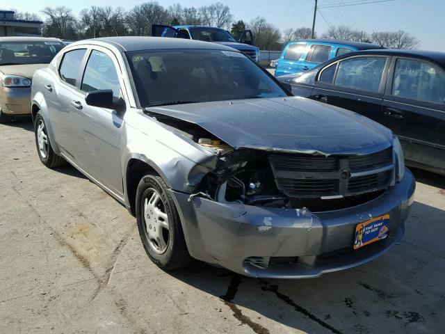 1B3LC46B59N519437 - 2009 DODGE AVENGER SE SILVER photo 1