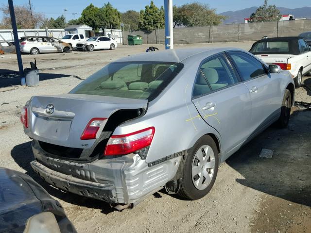 JTNBE46K073008680 - 2007 TOYOTA CAMRY NEW SILVER photo 4