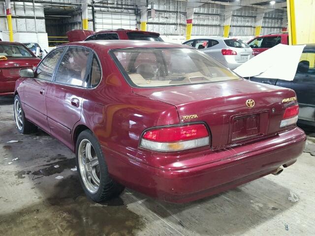 4T1GB11E2SU033792 - 1995 TOYOTA AVALON XLS BURGUNDY photo 3