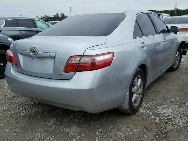 4T1BE46K37U632435 - 2007 TOYOTA CAMRY NEW GRAY photo 4