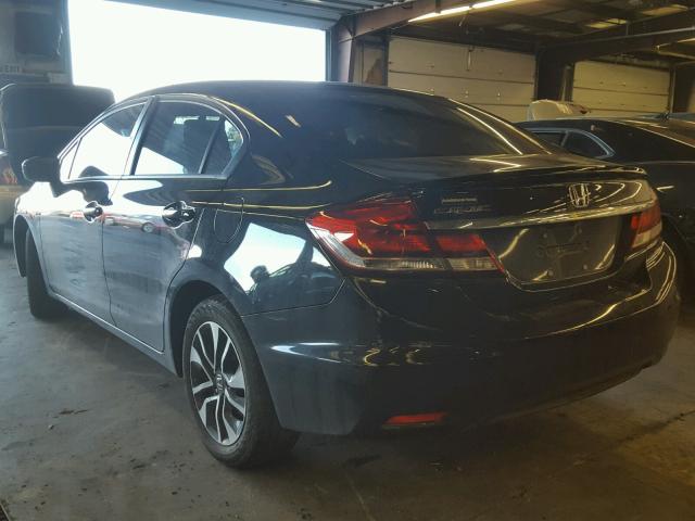 19XFB2F88FE071590 - 2015 HONDA CIVIC EX შავი ფოტო 3