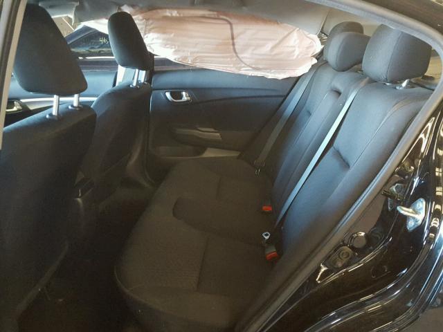 19XFB2F88FE071590 - 2015 HONDA CIVIC EX შავი ფოტო 6
