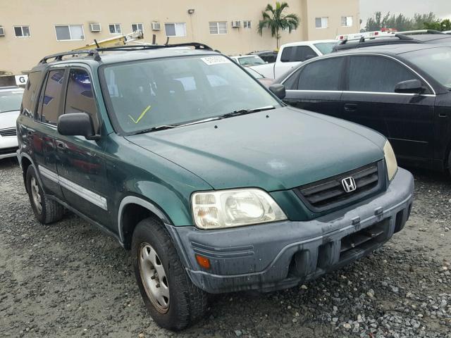 JHLRD2846YC002279 - 2000 HONDA CR-V LX GREEN photo 1