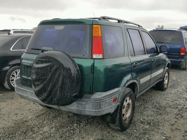 JHLRD2846YC002279 - 2000 HONDA CR-V LX GREEN photo 4