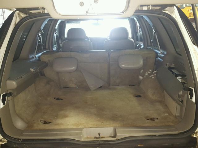 1GHDT13W712206141 - 2001 OLDSMOBILE BRAVADA WHITE photo 9