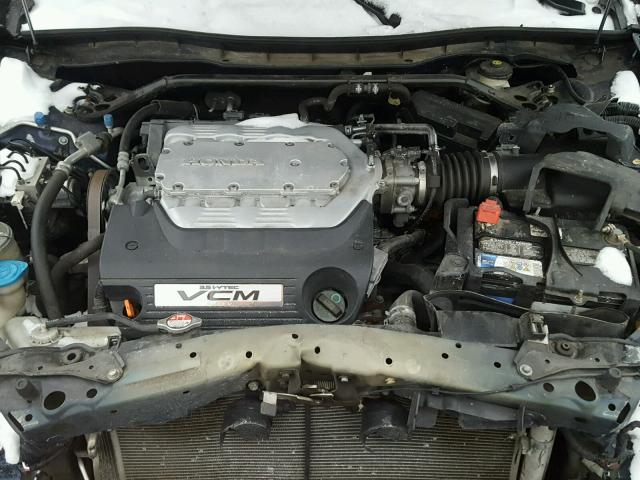 1HGCP36859A032037 - 2009 HONDA ACCORD EXL BLUE photo 7