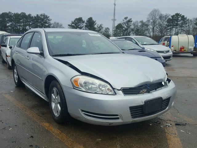 2G1WT57N191314752 - 2009 CHEVROLET IMPALA 1LT SILVER photo 1