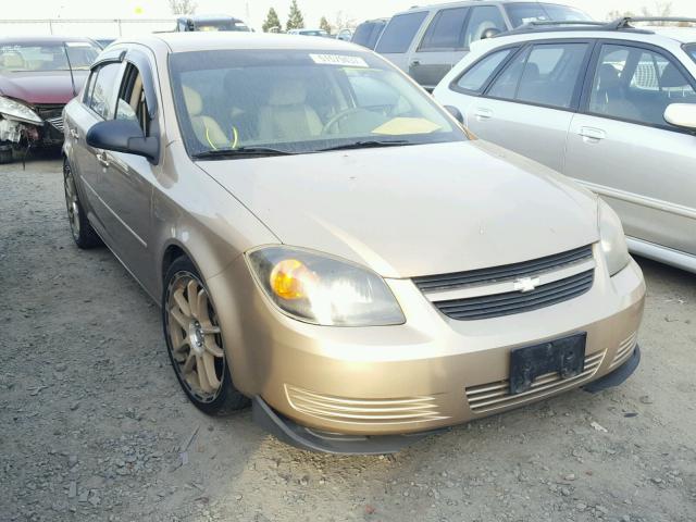 1G1AK52F057635546 - 2005 CHEVROLET COBALT GOLD photo 1