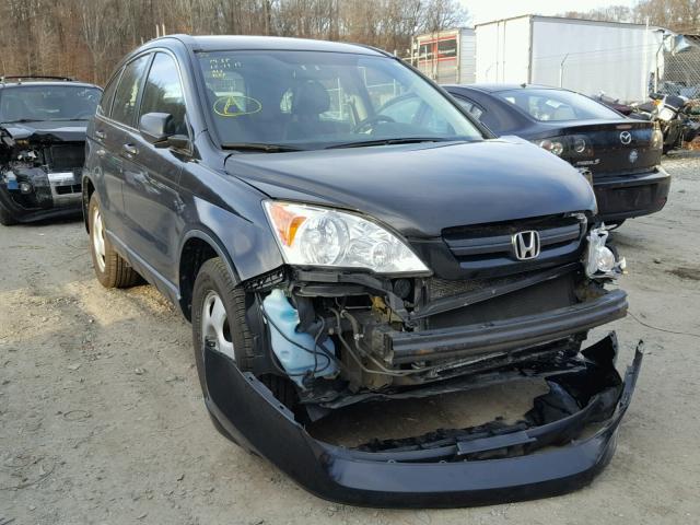 5J6RE48328L030927 - 2008 HONDA CR-V LX BLACK photo 1