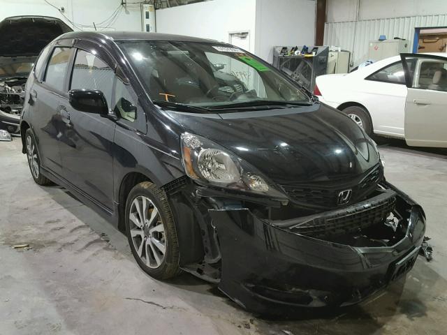 JHMGE8H51DC066025 - 2013 HONDA FIT SPORT BLACK photo 1