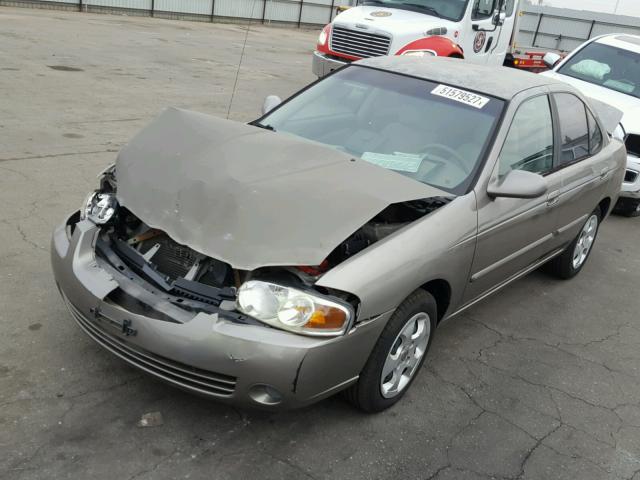 3N1CB51D04L907770 - 2004 NISSAN SENTRA 1.8 GRAY photo 2