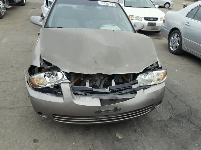 3N1CB51D04L907770 - 2004 NISSAN SENTRA 1.8 GRAY photo 9