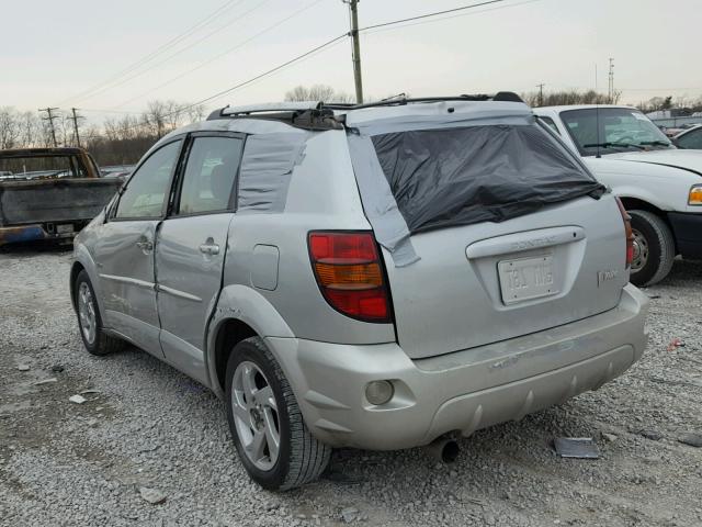 5Y2SL62834Z457067 - 2004 PONTIAC VIBE SILVER photo 3