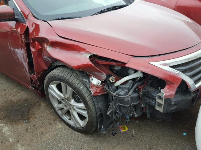 1N4BL3AP0DN407408 - 2013 NISSAN ALTIMA 3.5 RED photo 9