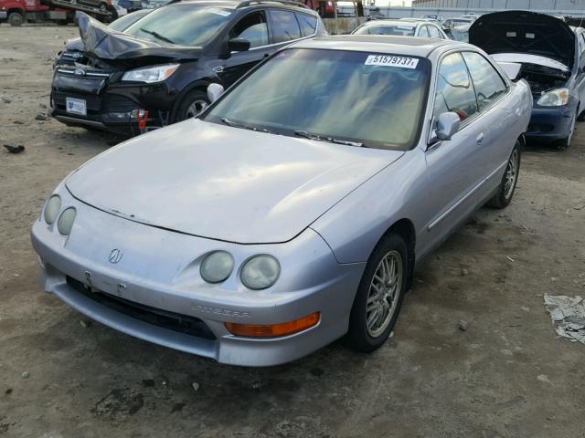 JH4DB76631S001048 - 2001 ACURA INTEGRA GS SILVER photo 2