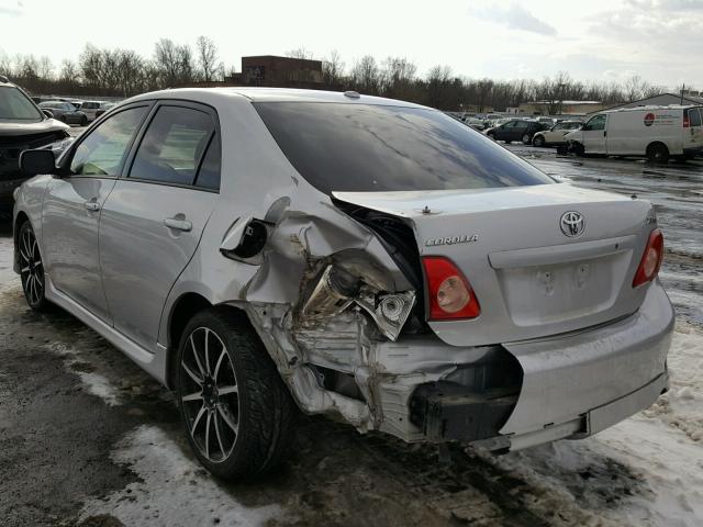 2T1BE40E39C026561 - 2009 TOYOTA COROLLA XR 灰色 照片 3