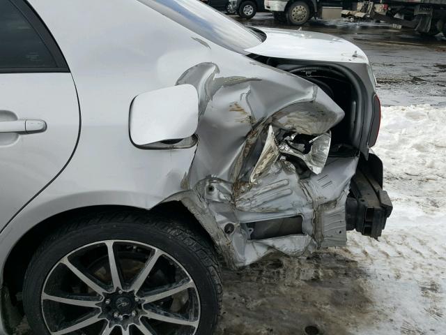 2T1BE40E39C026561 - 2009 TOYOTA COROLLA XR 灰色 照片 9