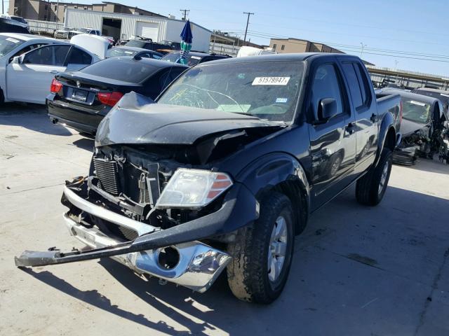 1N6AD07U39C400046 - 2009 NISSAN FRONTIER C BLACK photo 2