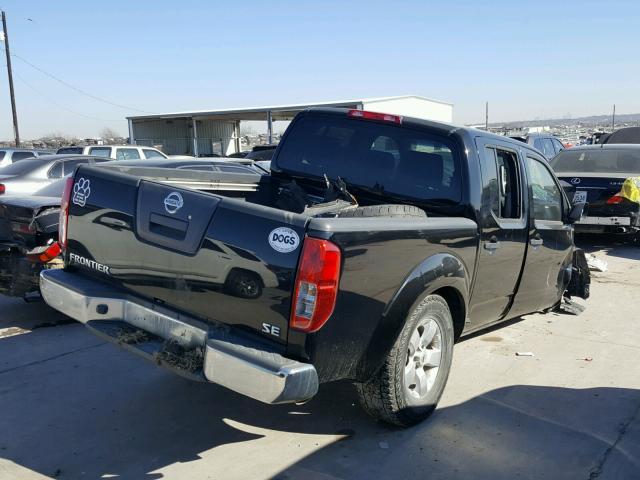 1N6AD07U39C400046 - 2009 NISSAN FRONTIER C BLACK photo 4