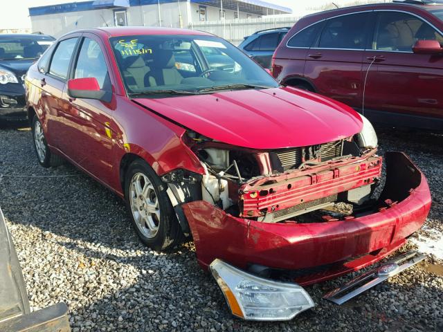 1FAHP36N69W138886 - 2009 FORD FOCUS SES RED photo 1