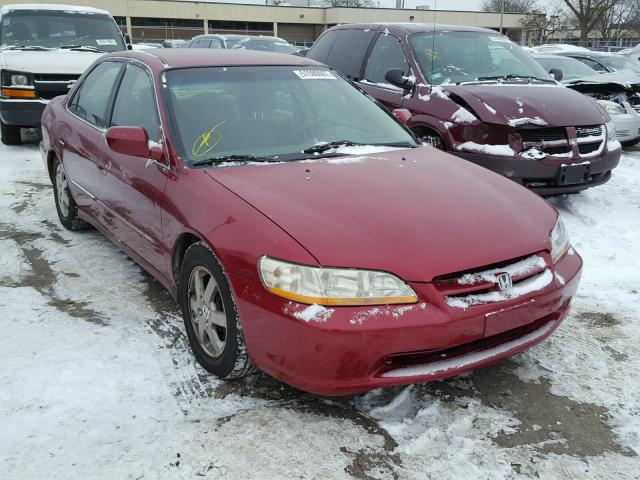 JHMCG5675YC022918 - 2000 HONDA ACCORD SE RED photo 1