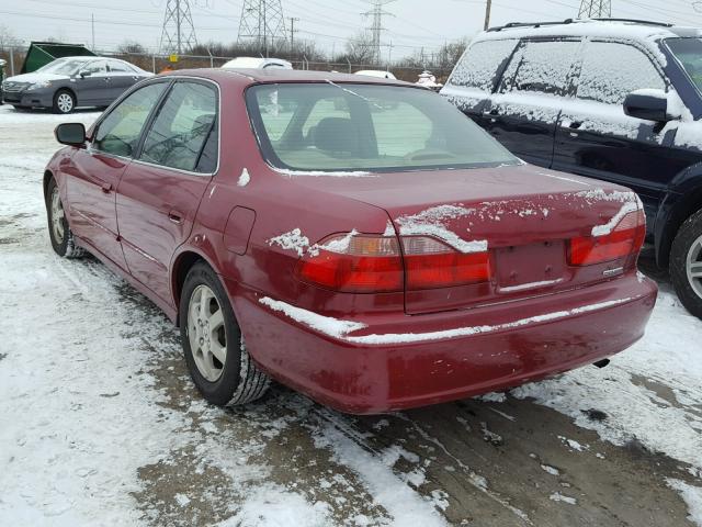 JHMCG5675YC022918 - 2000 HONDA ACCORD SE RED photo 3