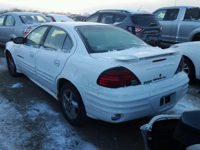 1G2NF52E12M579042 - 2002 PONTIAC GRAND AM S თეთრი ფოტო 3