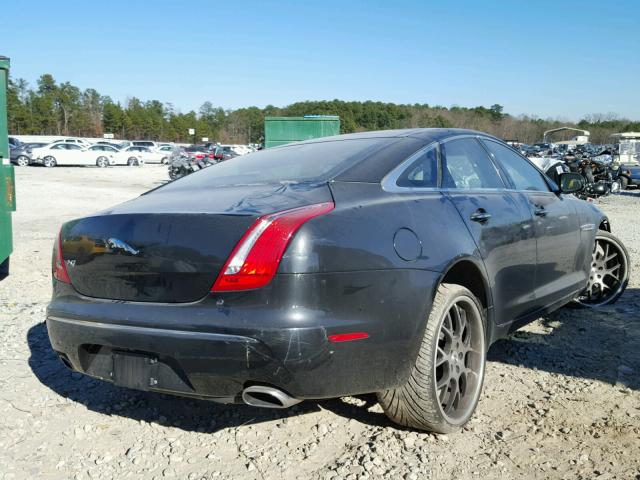 SAJWA1CB6CLV29385 - 2012 JAGUAR XJ BLACK photo 4