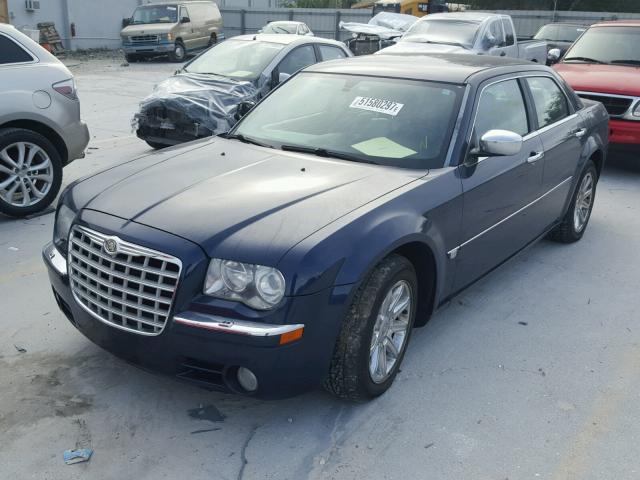 2C3JA63H55H532986 - 2005 CHRYSLER 300C BLUE photo 2