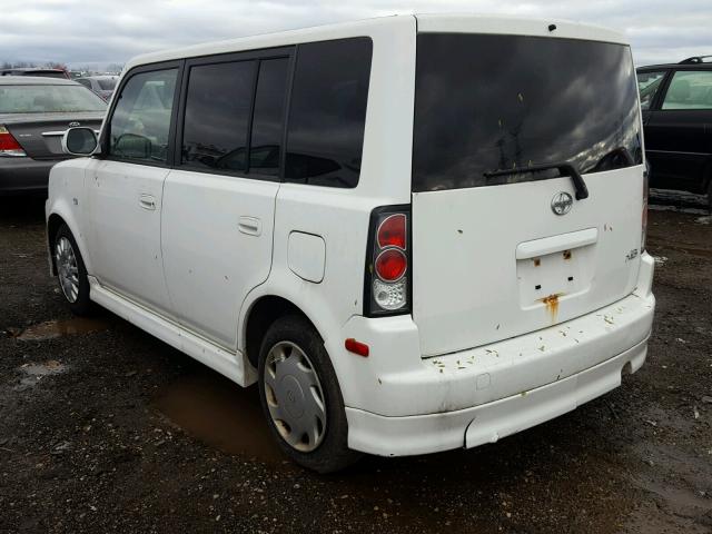 JTLKT324864101312 - 2006 TOYOTA SCION XB თეთრი ფოტო 3