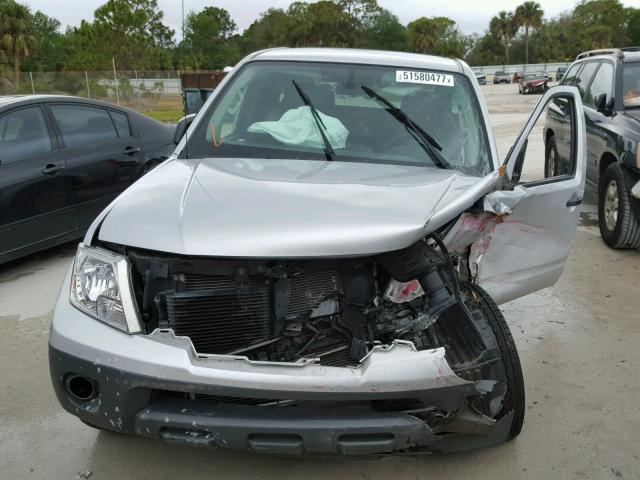 1N6BD0CT7GN714625 - 2016 NISSAN FRONTIER S SILVER photo 9